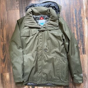 Columbia Men's Omni-heat Green ski jacket